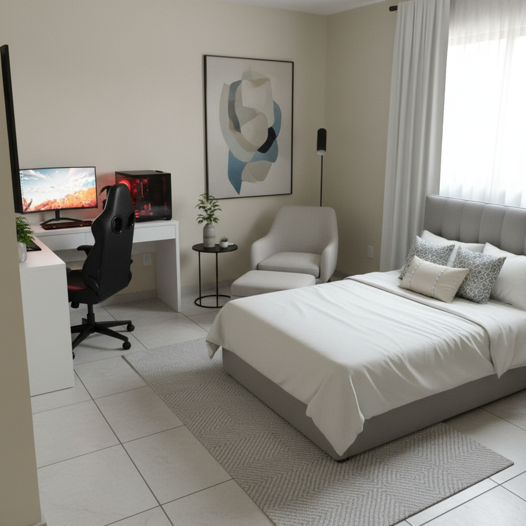Modern Living room After