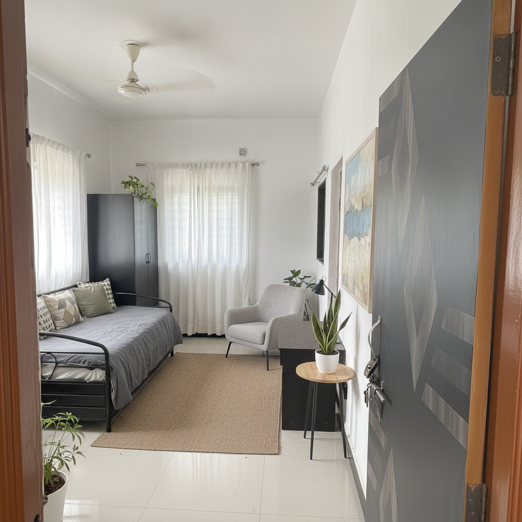 Modern Living room After