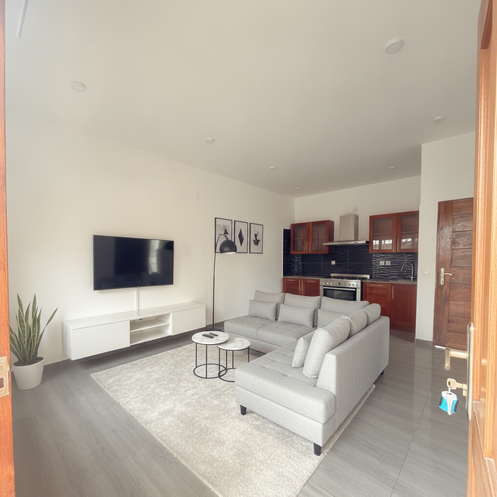 Modern Living room After
