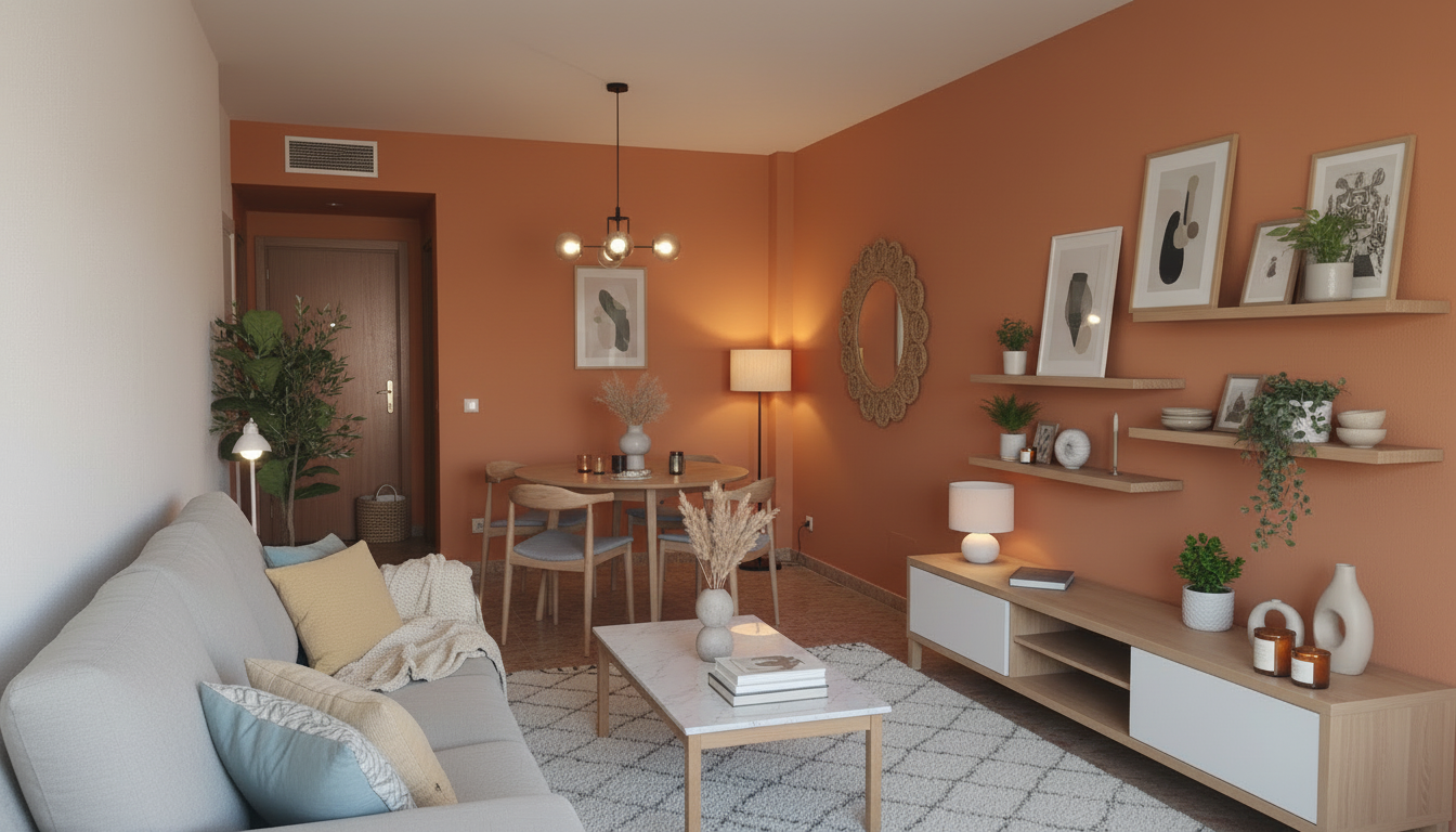 Modern Living room After