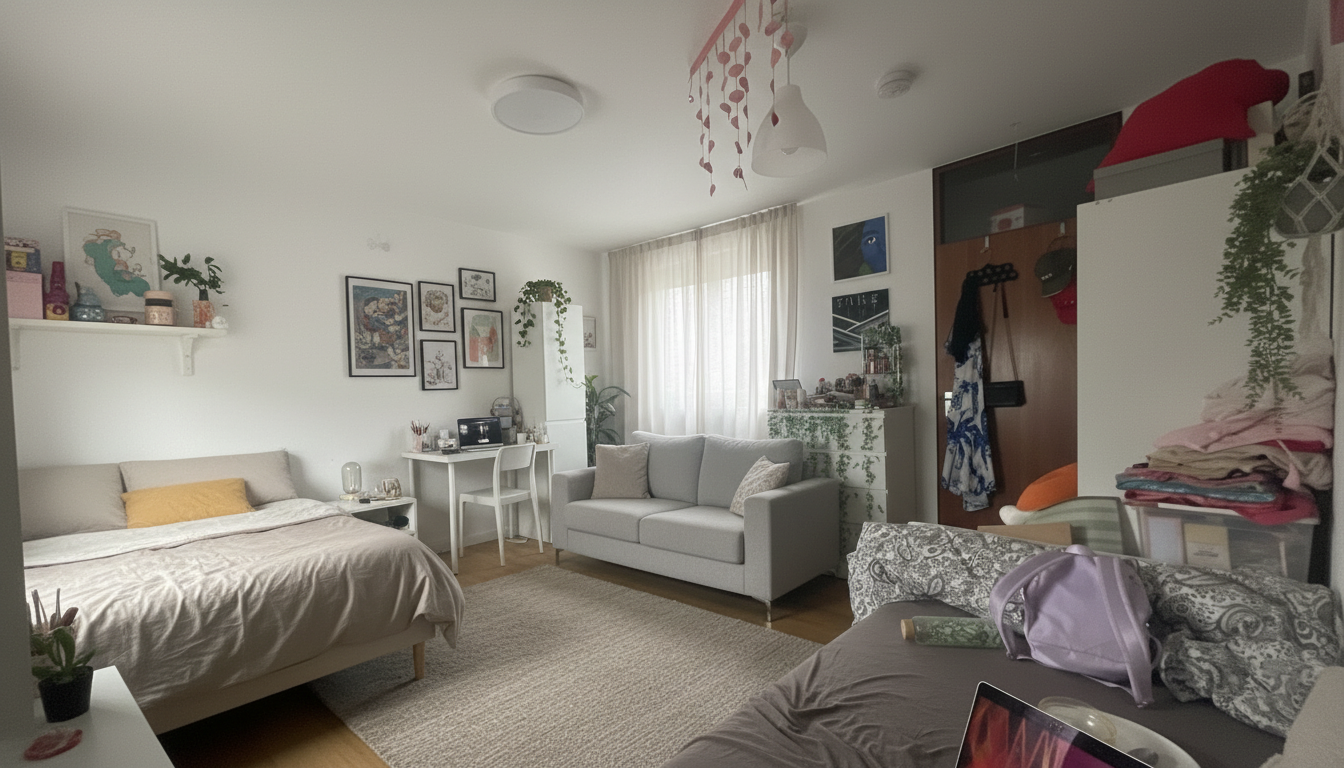 Modern Living room After