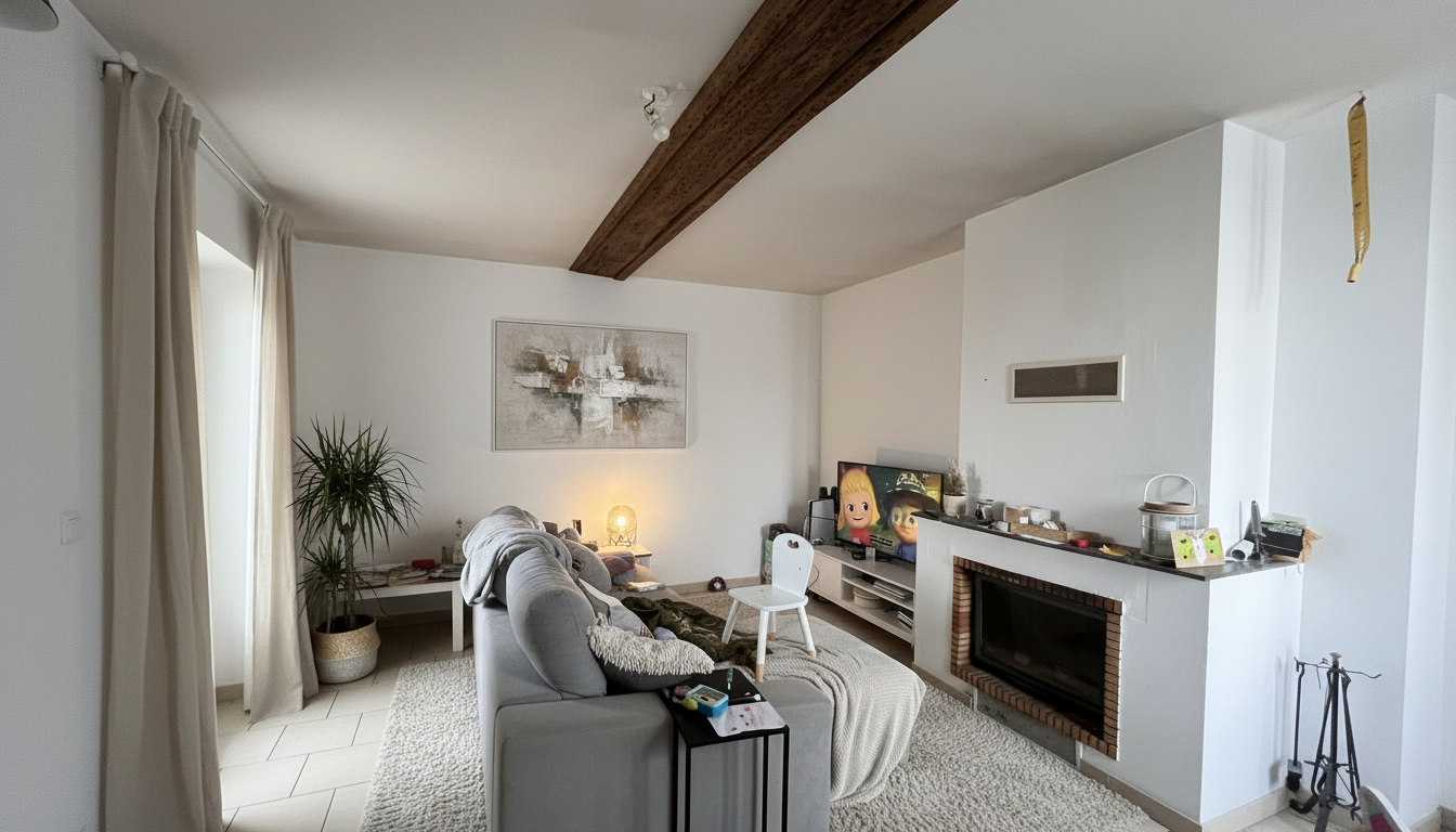 Modern Living room After