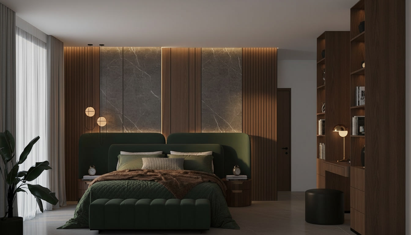 Modern Living room After