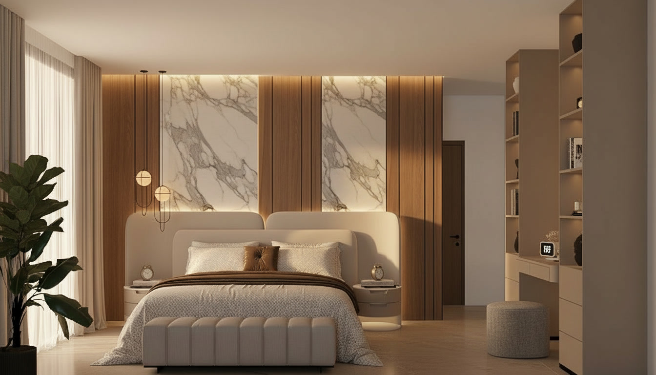 Modern Living room After