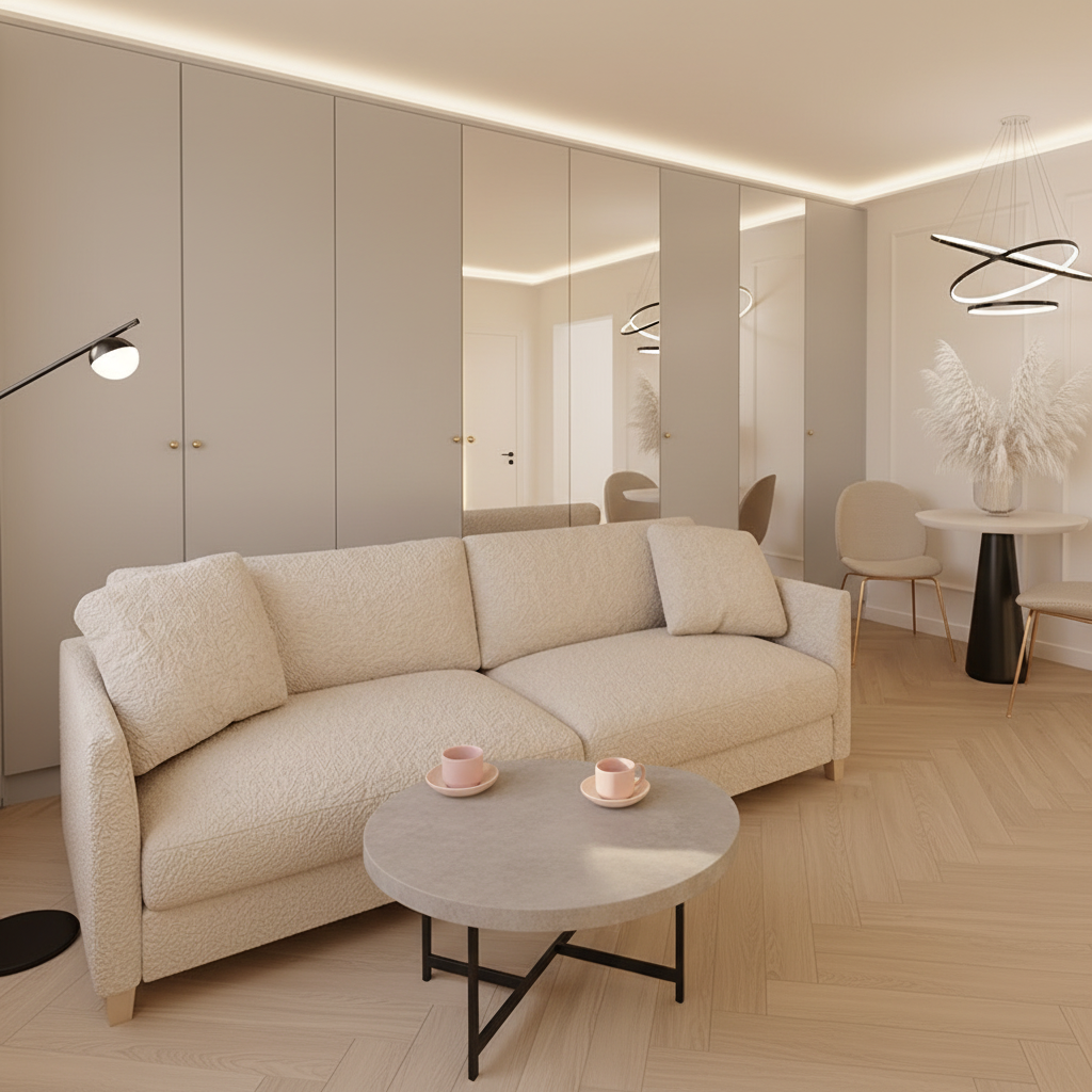 Modern Living room After