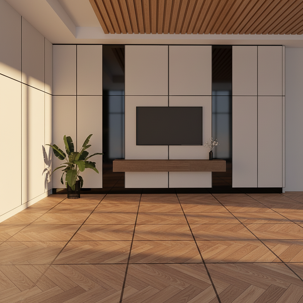 Modern Living room After