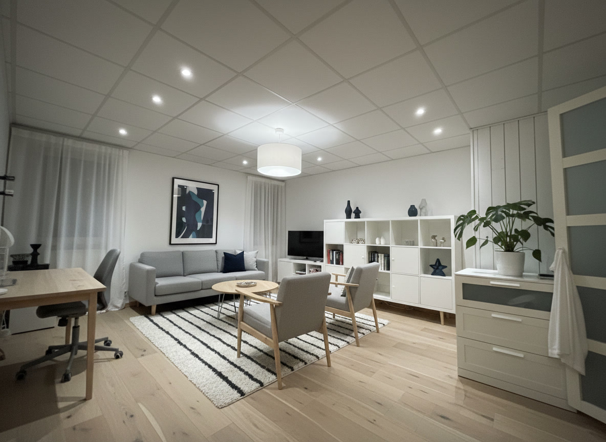 Modern Living room After