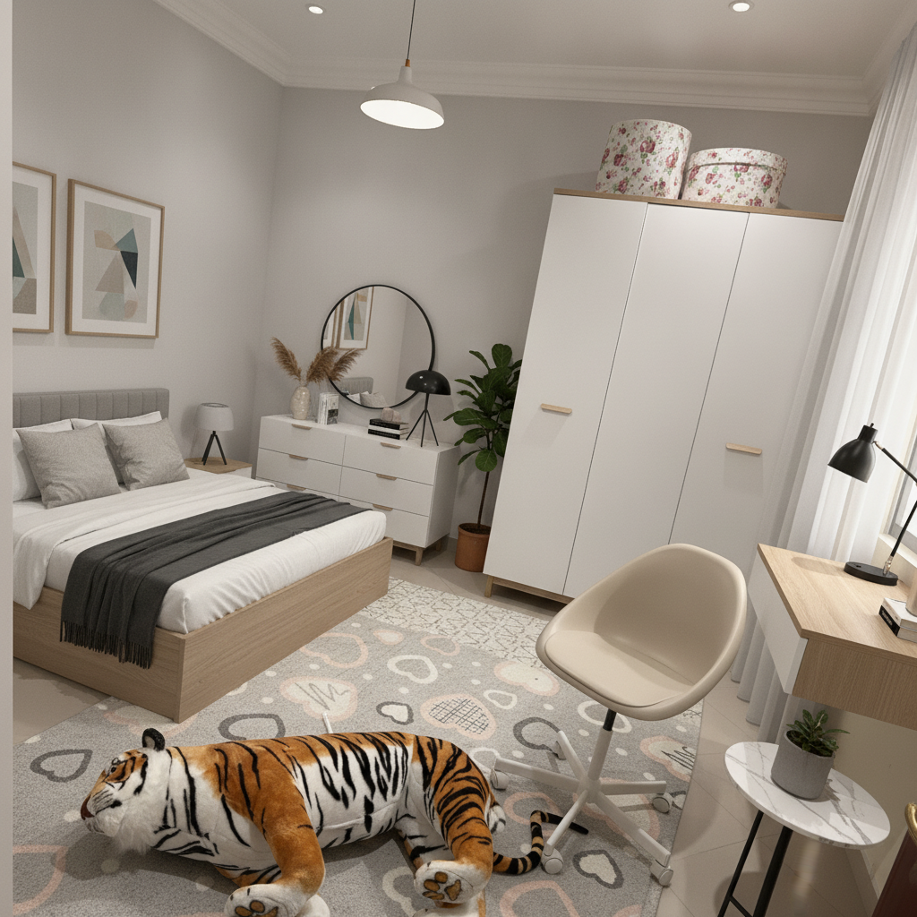 Modern Living room After