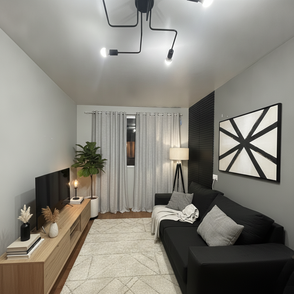 Modern Living room After