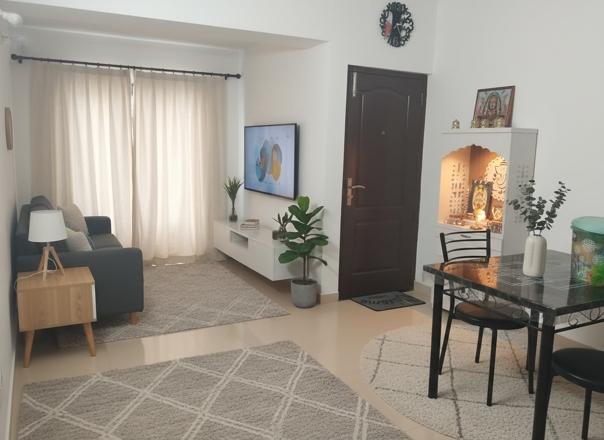 Modern Living room After
