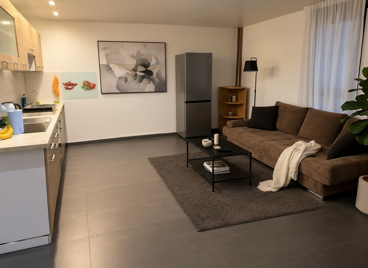 Modern Living room After