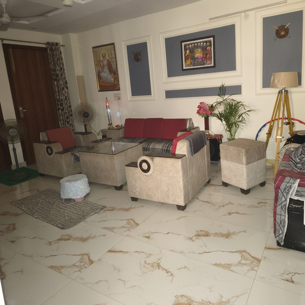 Modern Living room After