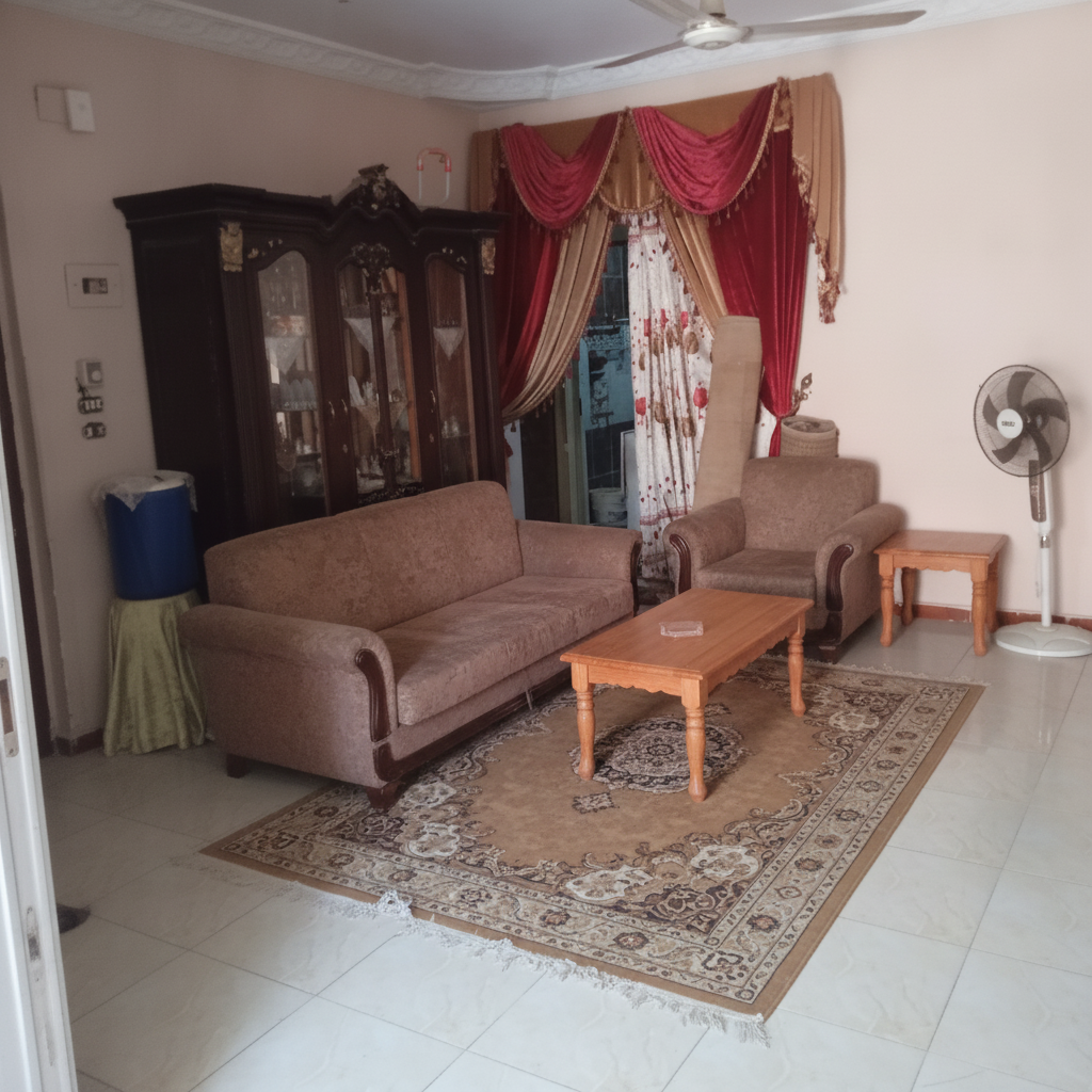 Modern Living room After
