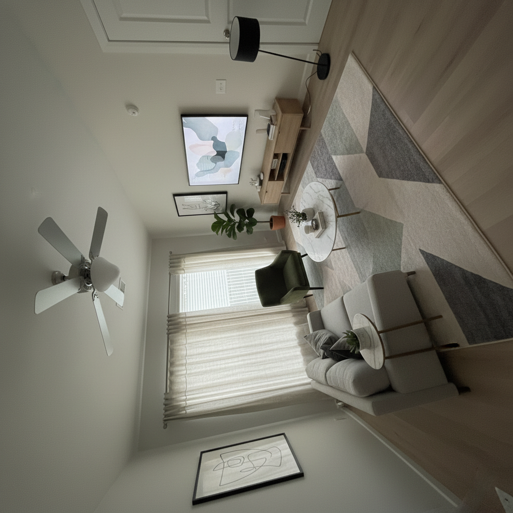Modern Living room After