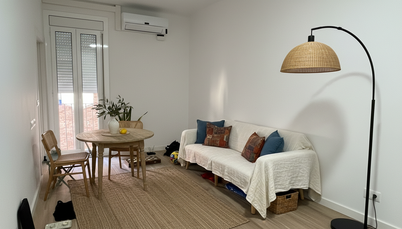 Modern Living room After