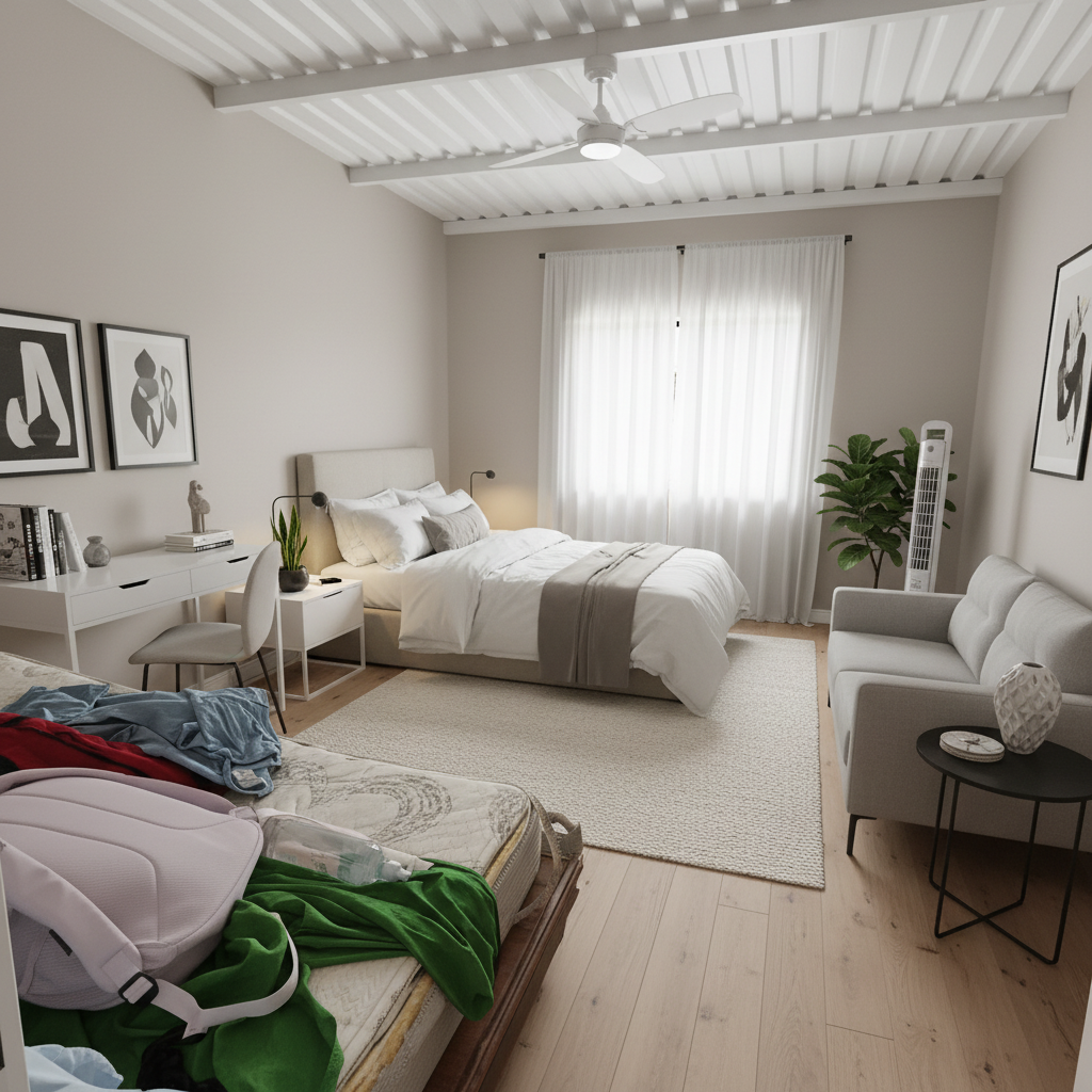 Modern Living room After