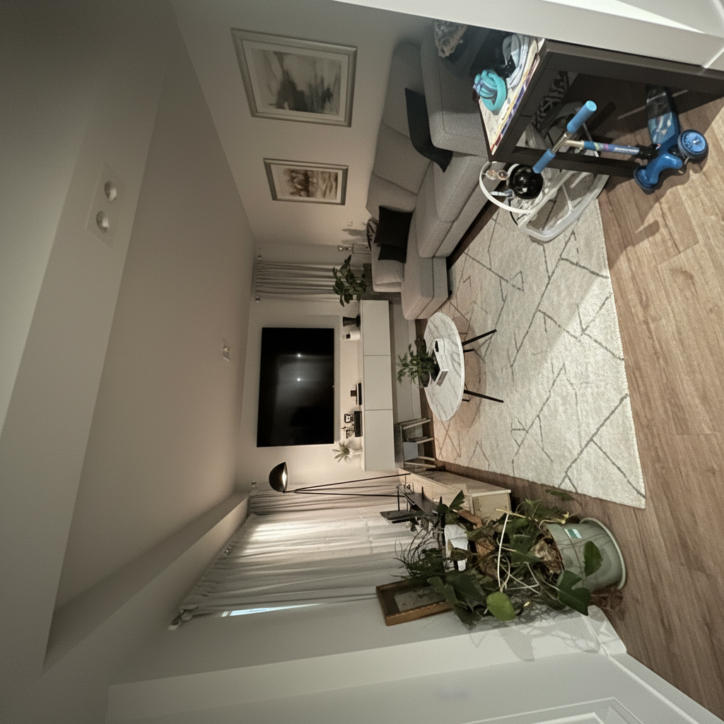 Modern Living room After