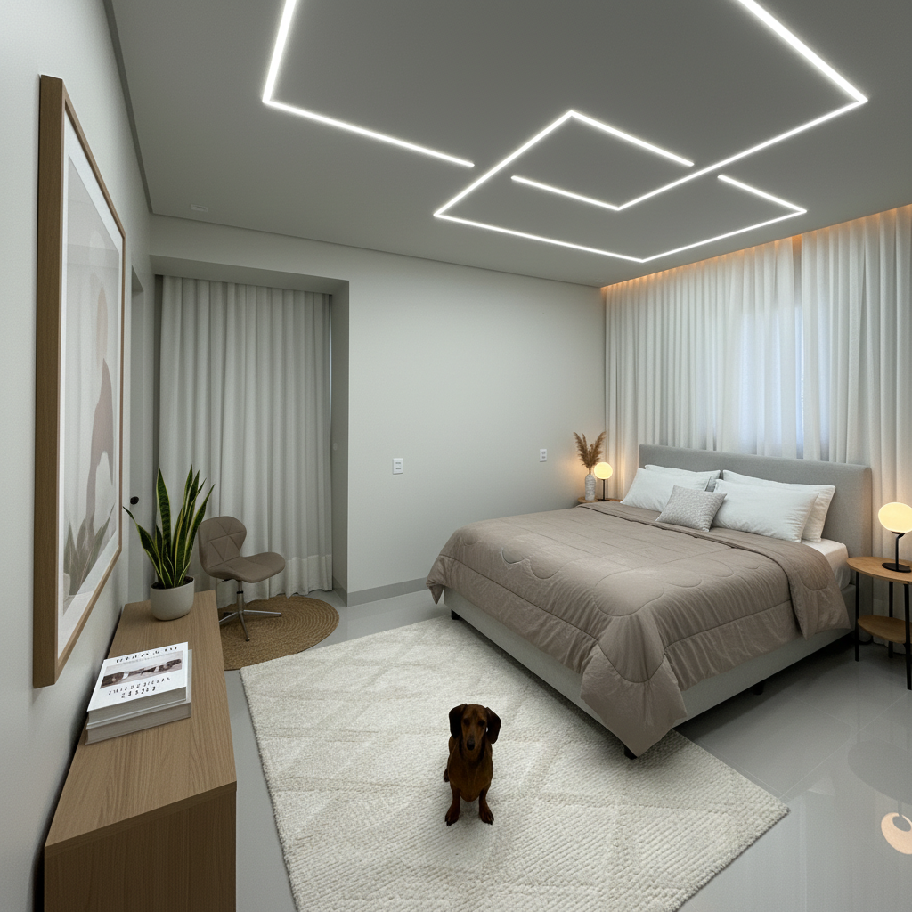 Modern Living room After