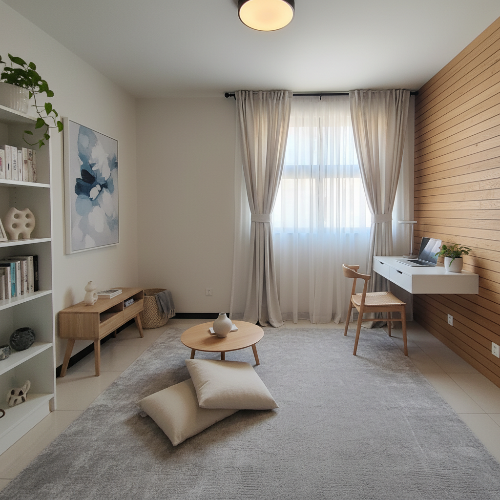 Modern Living room After
