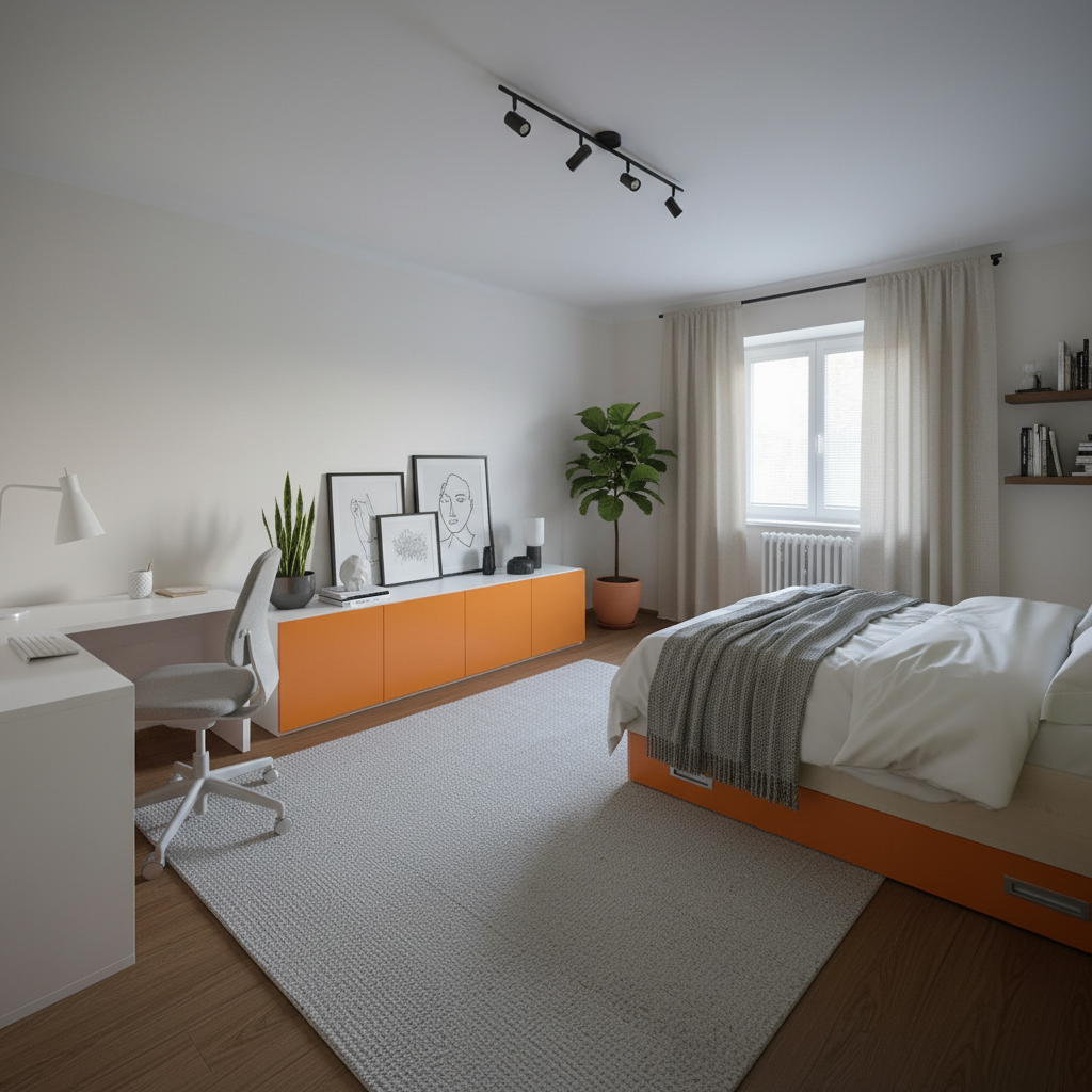 Modern Living room After