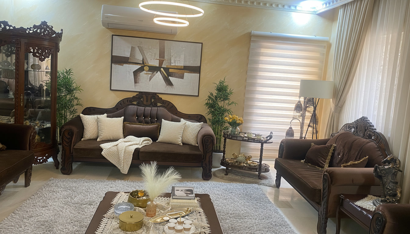 Modern Living room After