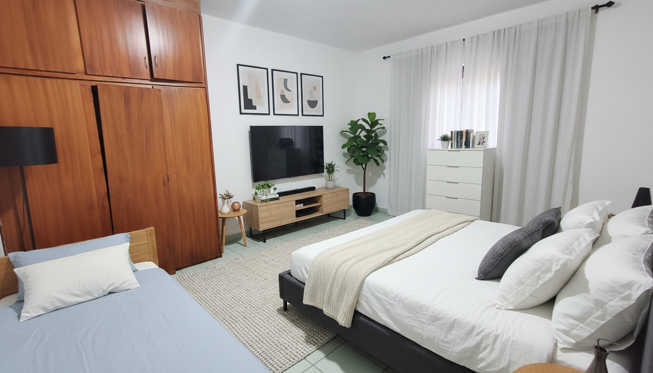 Modern Living room After