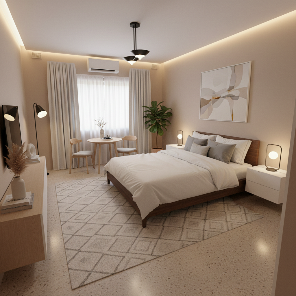 Modern Living room After