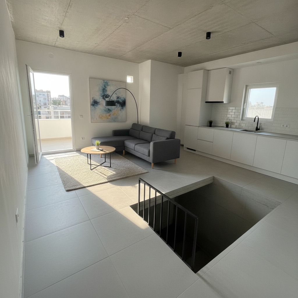 Modern Living room After