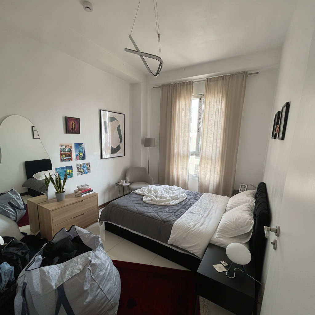Modern Living room After