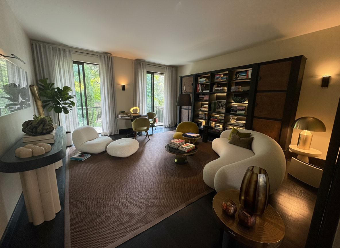 Modern Living room After