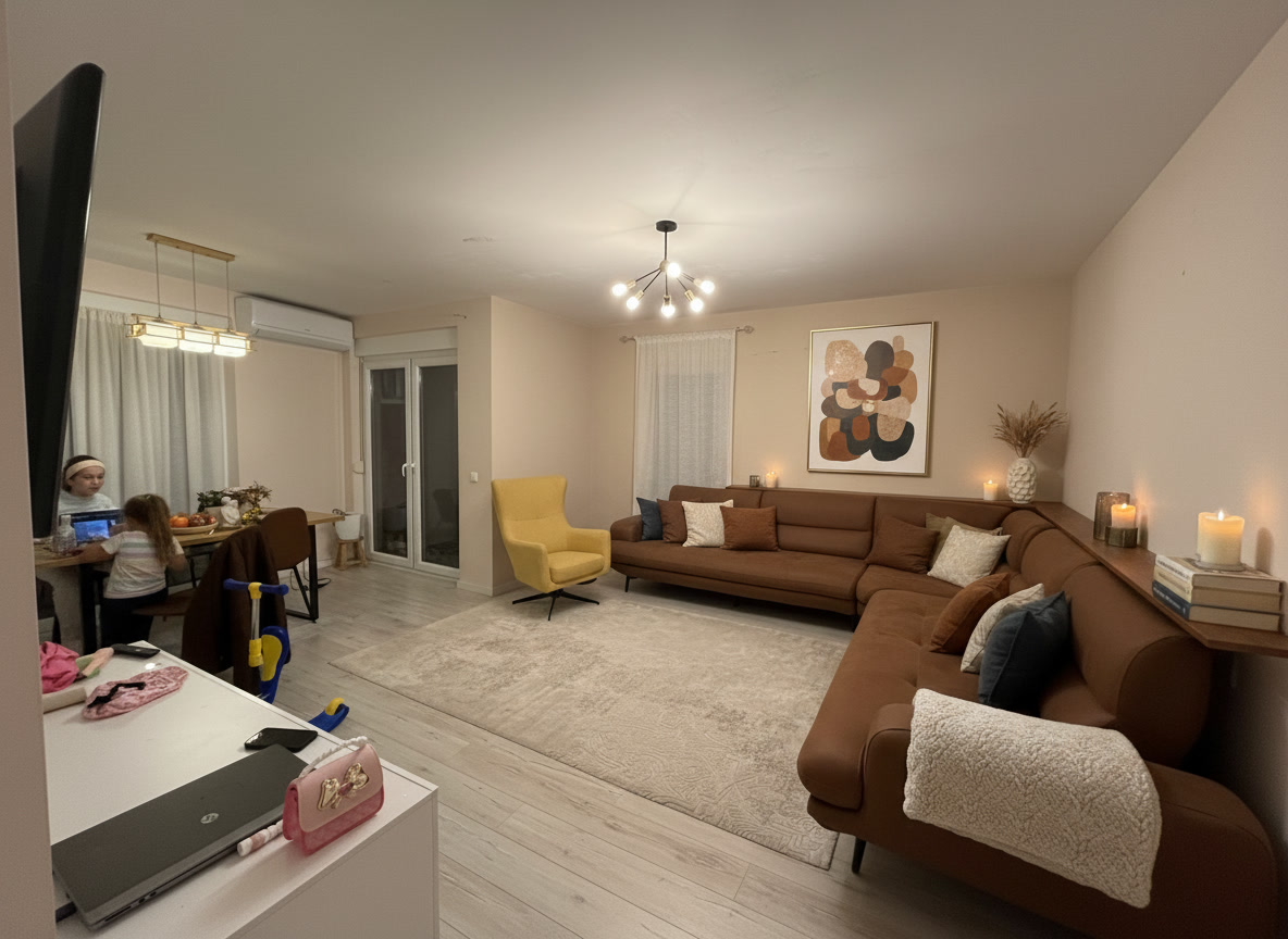 Modern Living room After