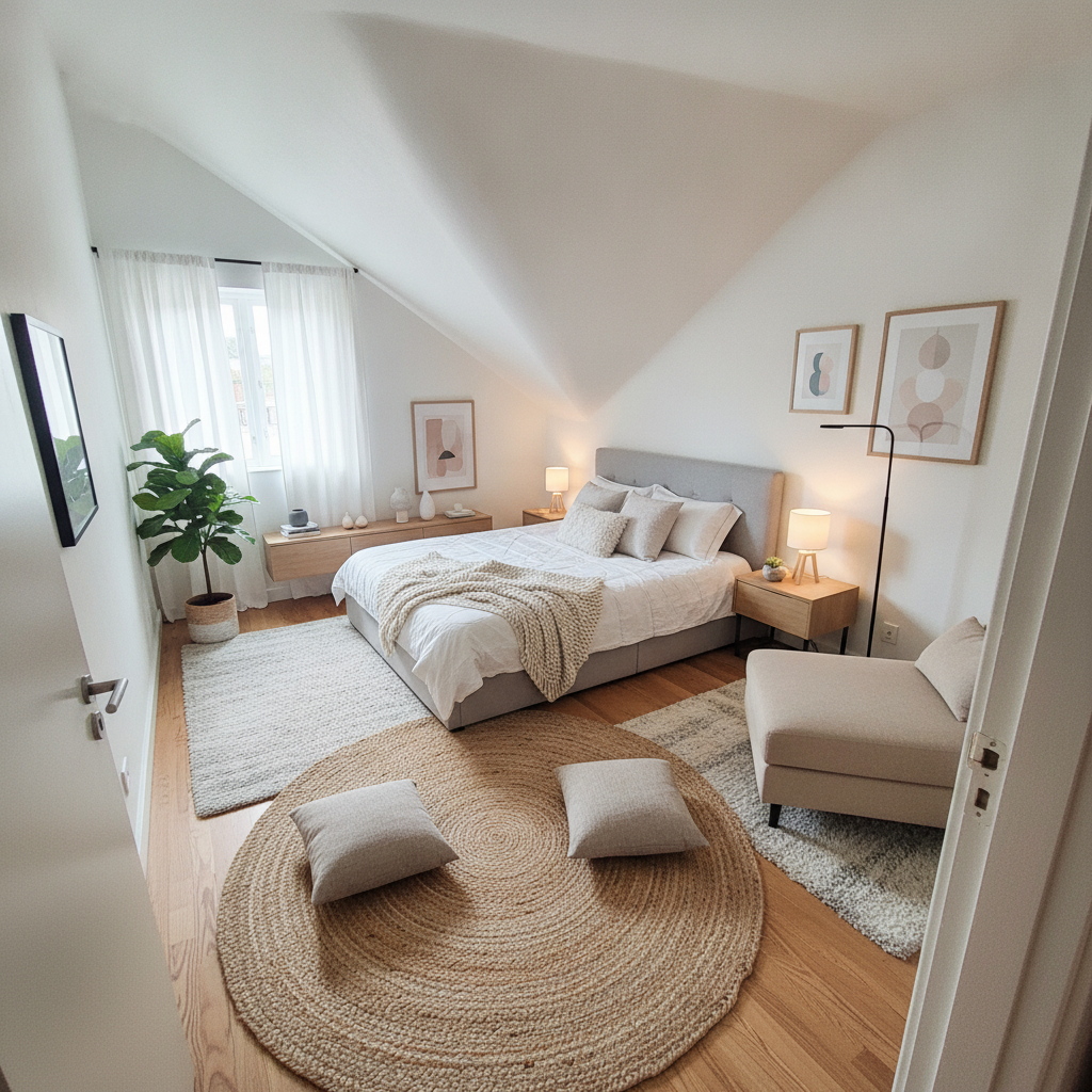 Modern Living room After