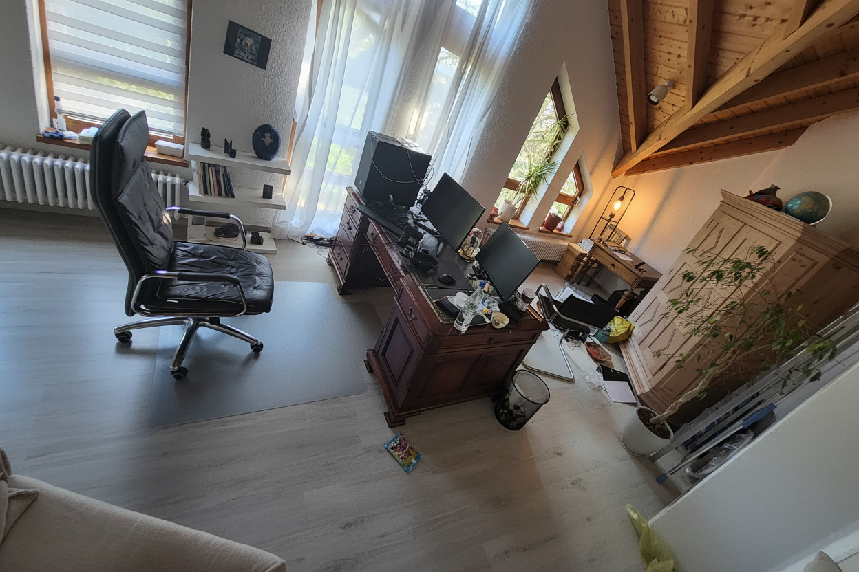 Scandinavian Living room After