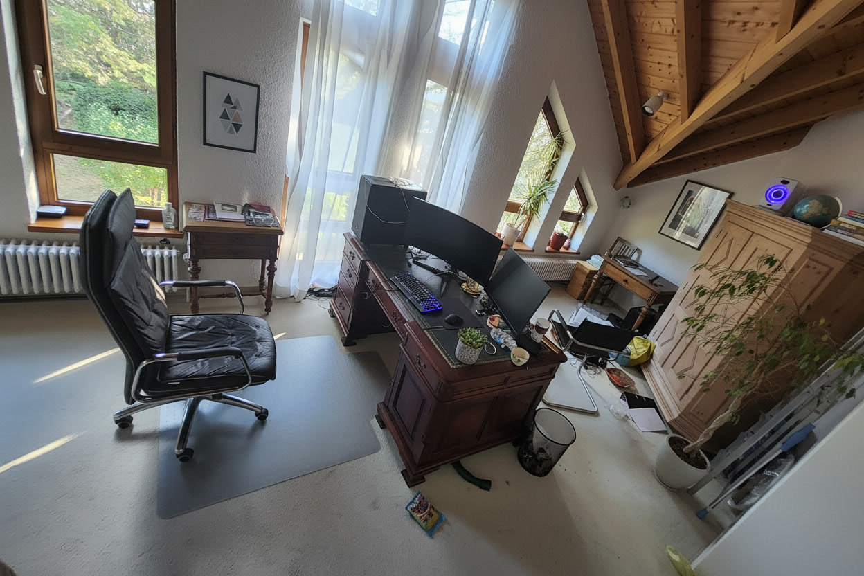 Scandinavian Living room After