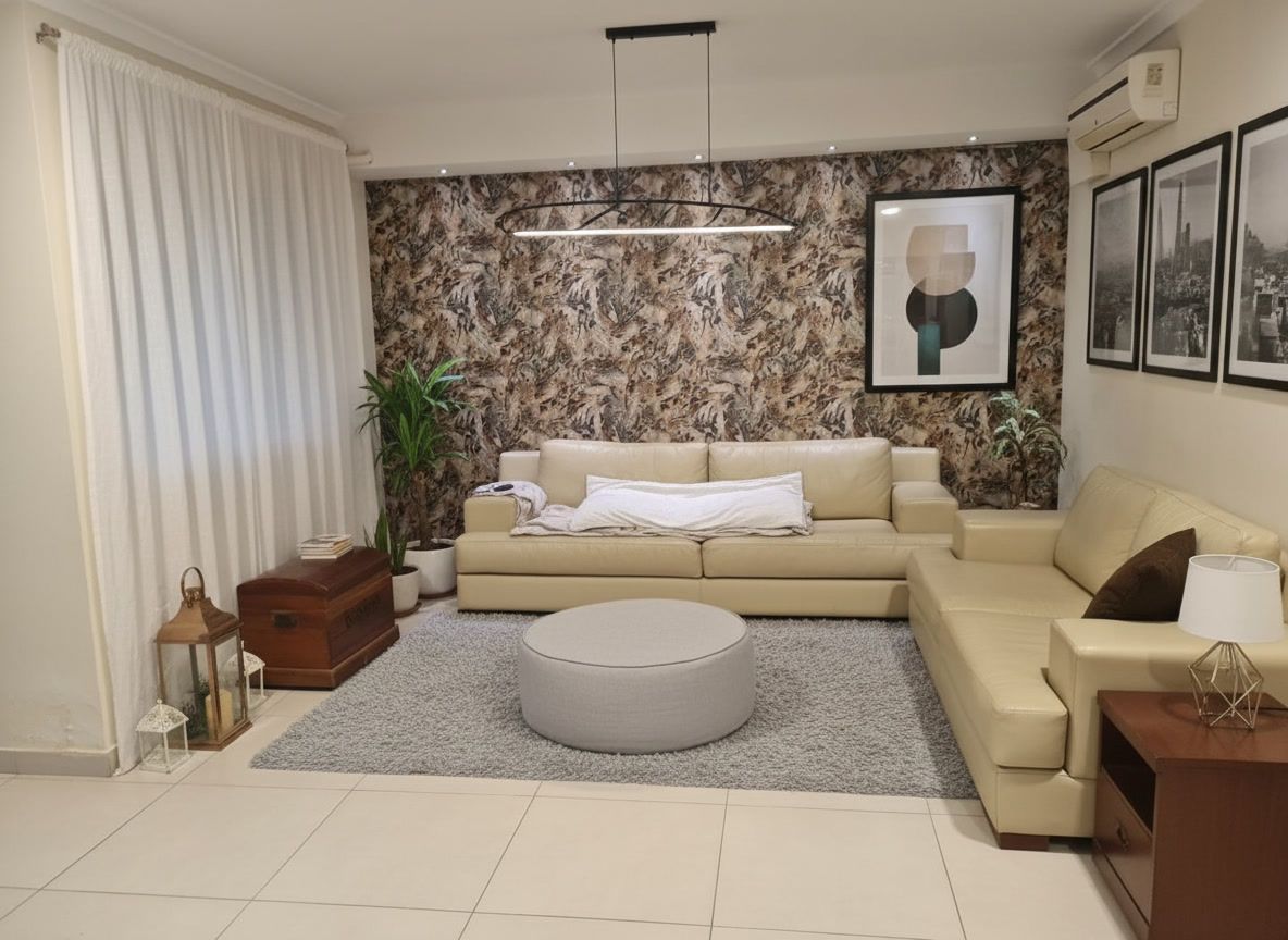 Modern Living room After