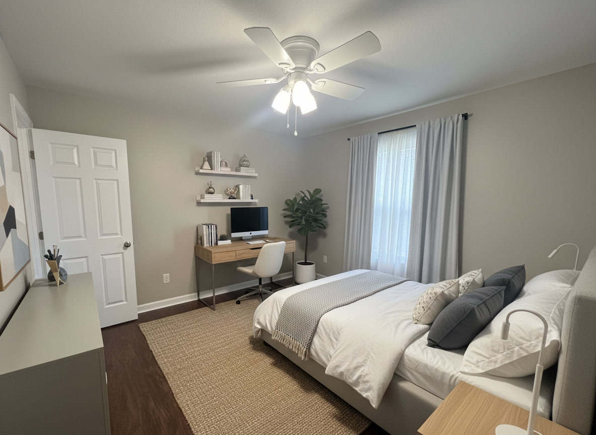 Modern Living room After