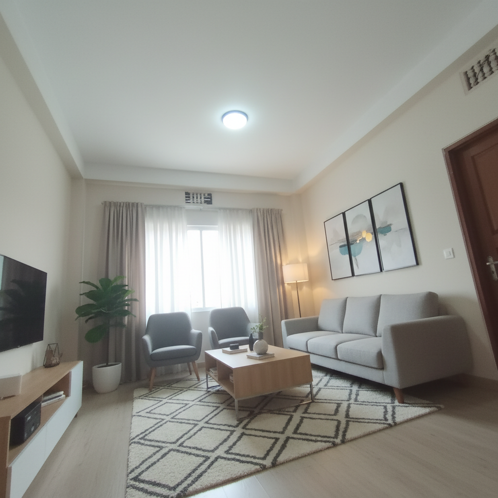Modern Living room After