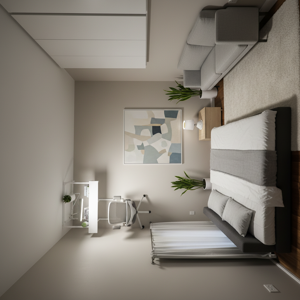 Modern Living room After