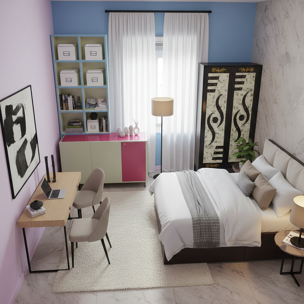 Modern Living room After