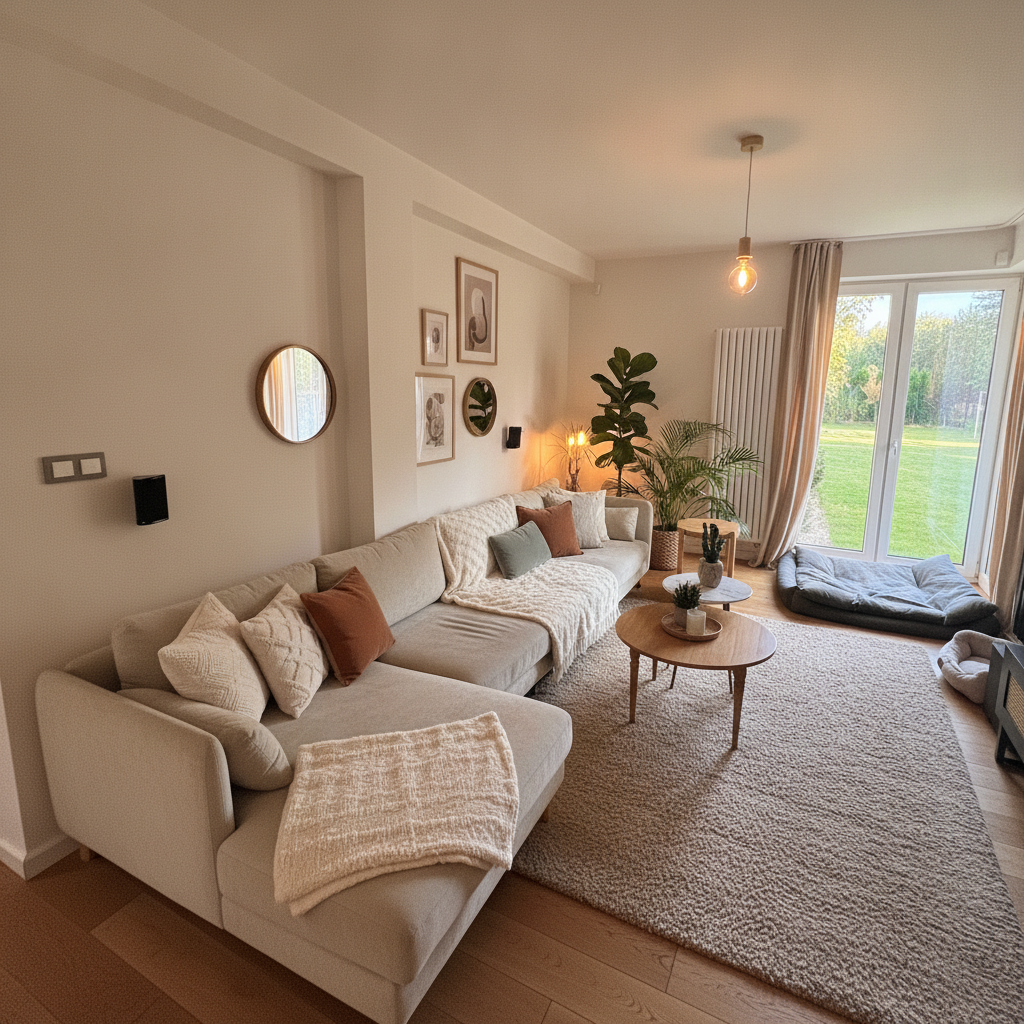 Modern Living room After
