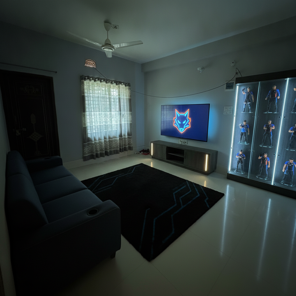 Modern Living room After
