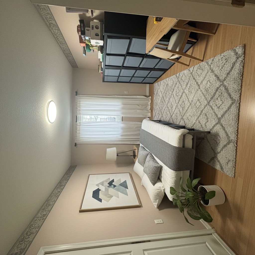 Modern Living room After