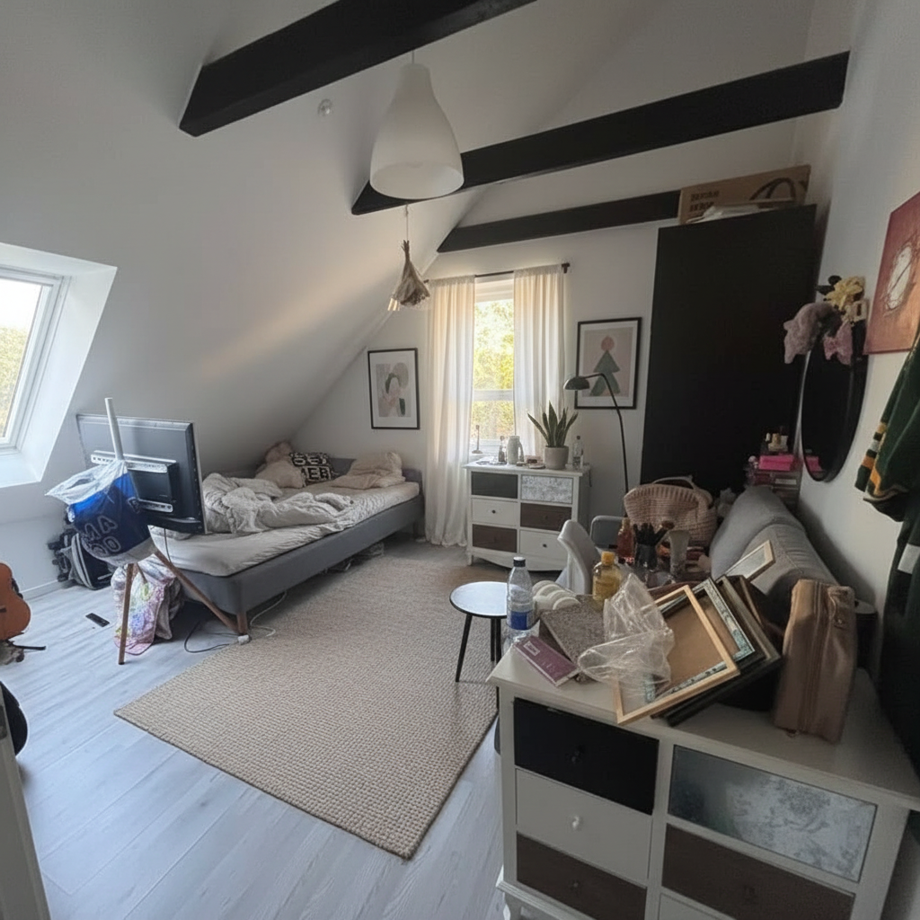 Modern Living room After