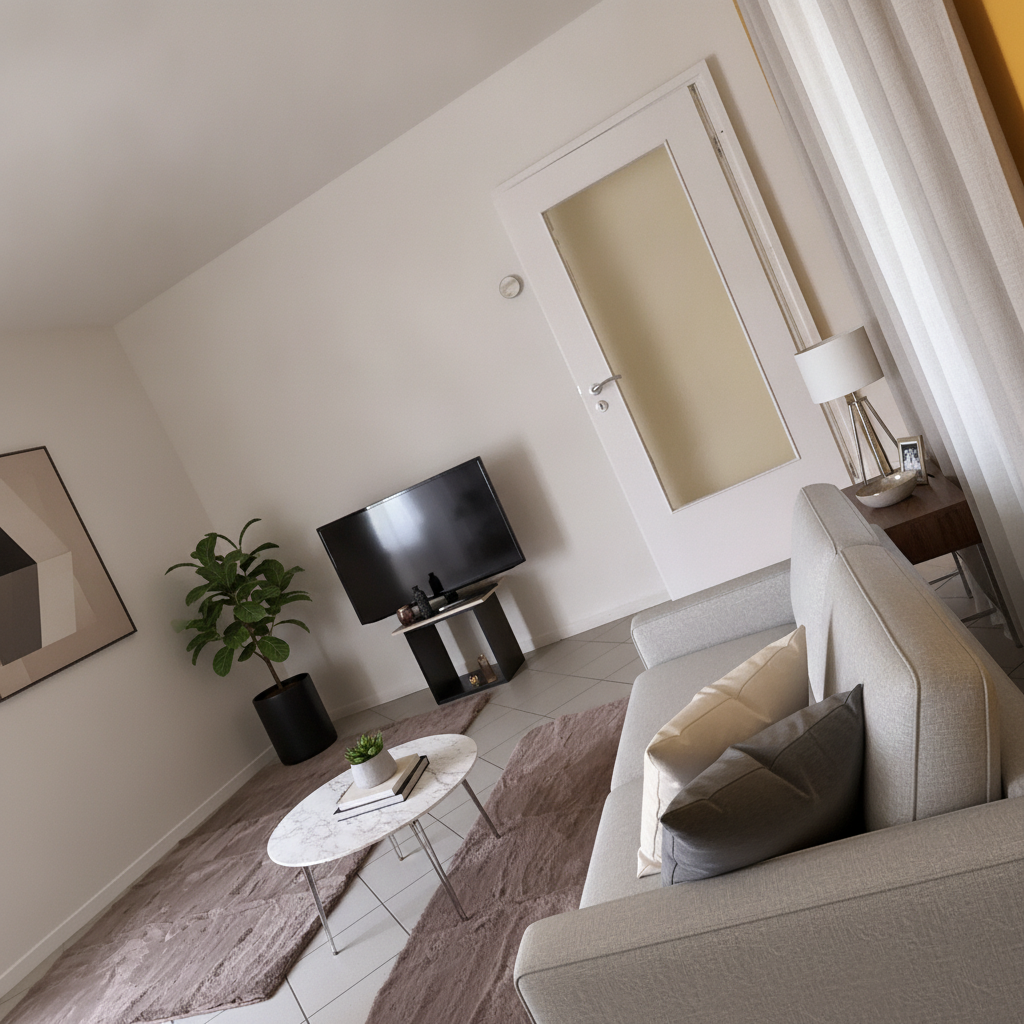 Modern Living room After