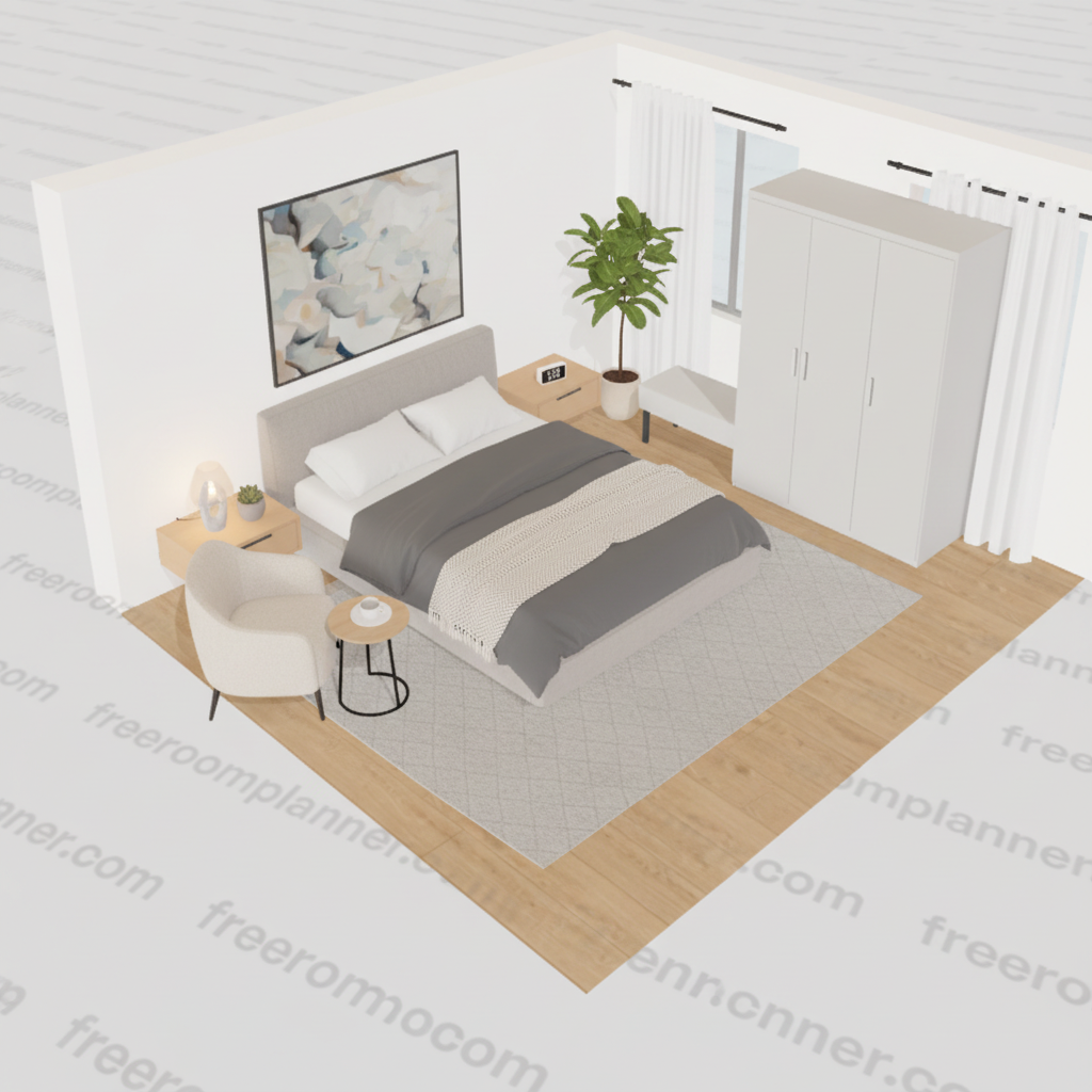 Modern Living room After