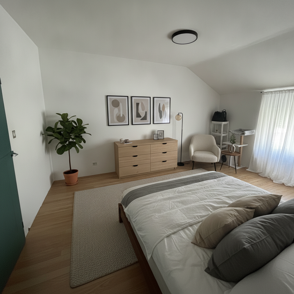 Modern Living room After