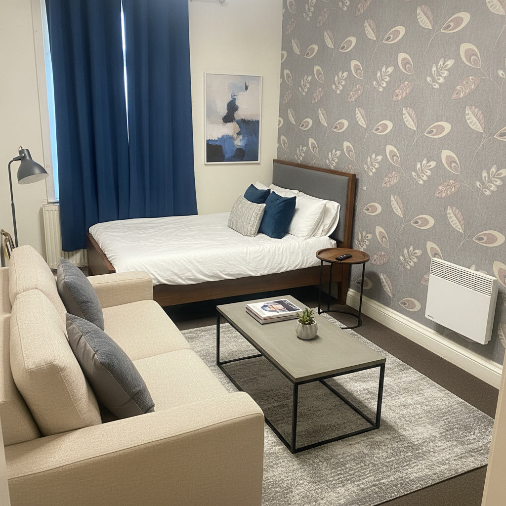 Modern Living room After