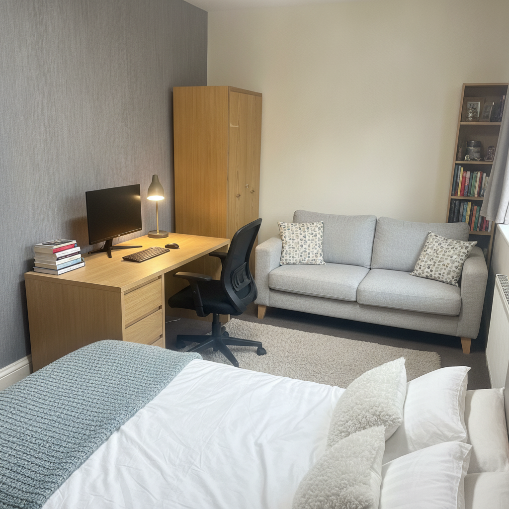 Modern Living room After