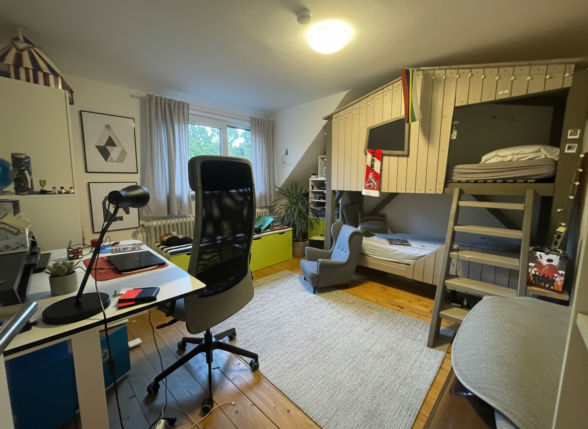 Modern Living room After