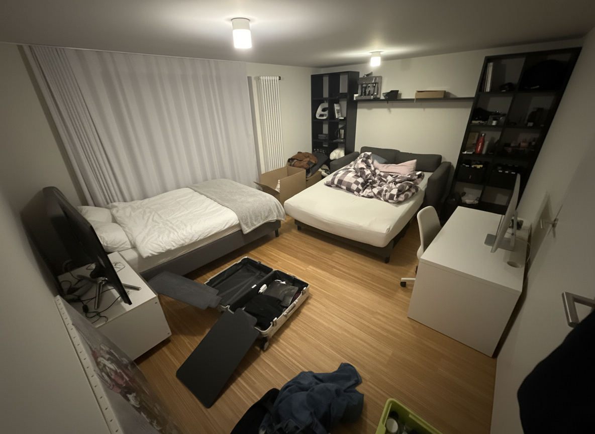 Modern Living room After